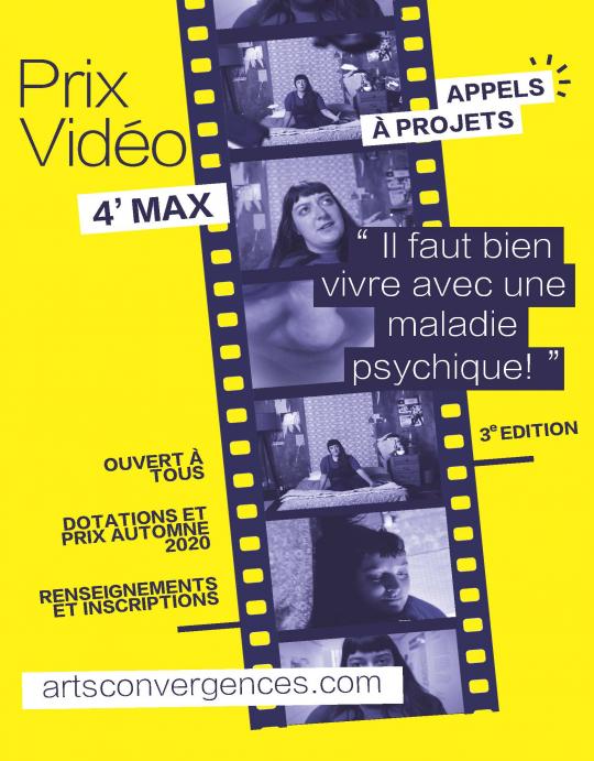 PRIX VIDEO Arts Convergences 3è édition PRIX VIDEO Arts Convergences 3è édition